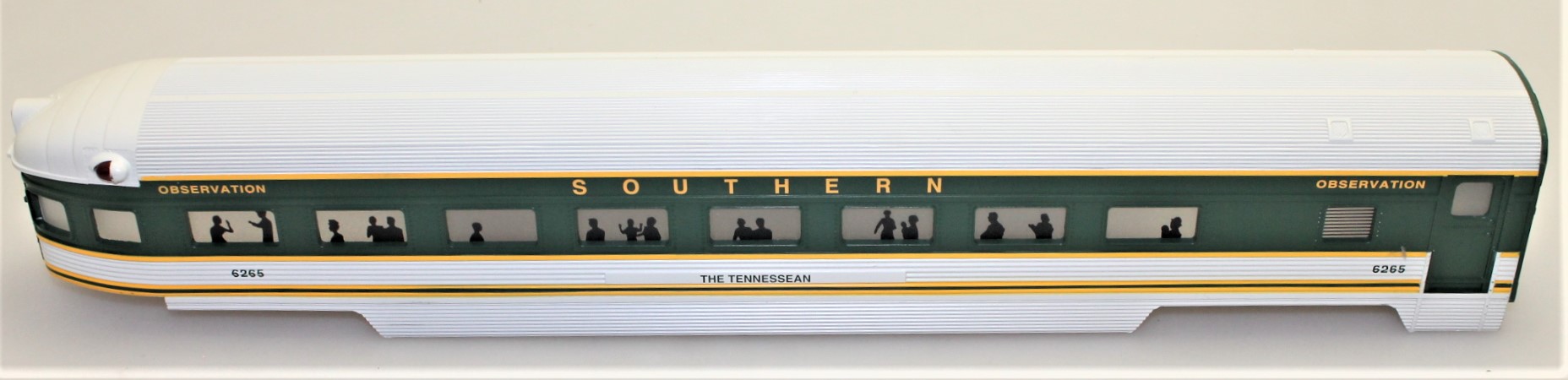 (image for) OBSERVATION CAR SHELL (SOUTHERN-THE TENNESSEAN) #6265